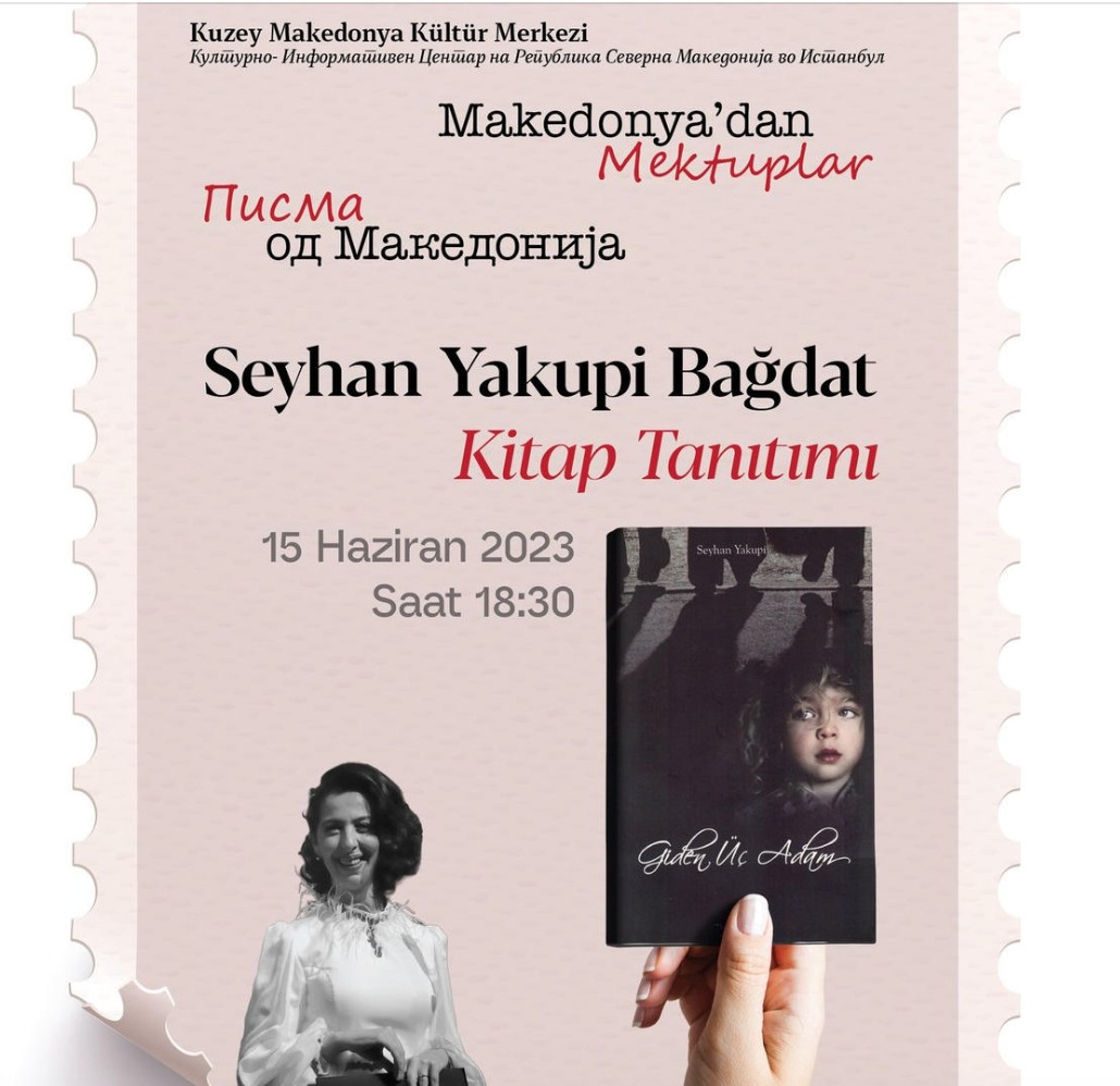 Seyhan Yakupi’nin kitabı İstanbul’da tanıtılacak
