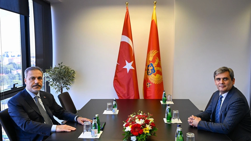 Dışişleri Bakanı Fidan’dan Karadağ’da kritik temas