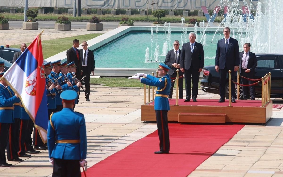 Küba Devlet Başkanı Canel, Sırbistan ile işbirliğini güçlendirmeyi hedefliyor