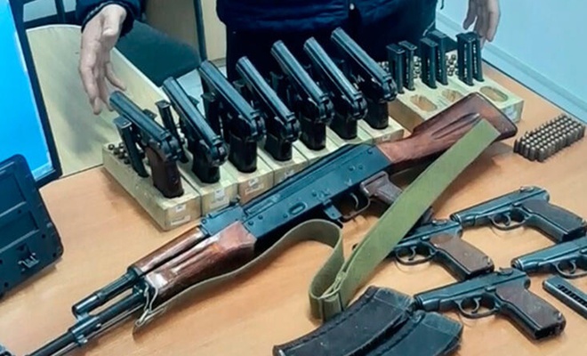 Sırbistan’da 68 bin silah polise teslim edildi