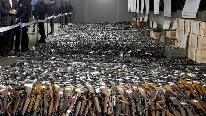 Sırbistan’da 2 ayda 108 bin 883 silah ve patlayıcı madde “gönüllü” teslim edildi