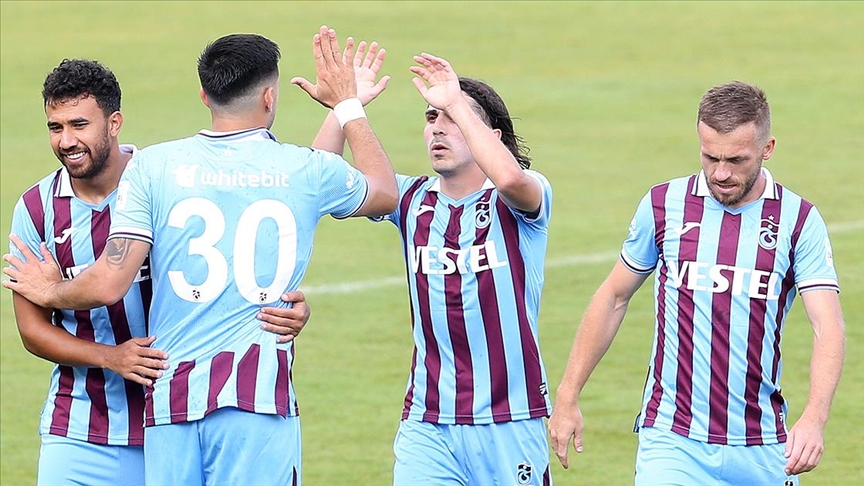 Trabzonspor hazırlık maçında Rabotnicki’yi 4 golle geçti