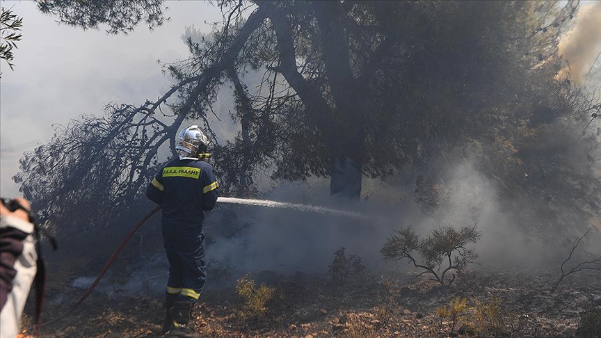 Yunanistan’da son 24 saatte 46 orman yangını çıktı