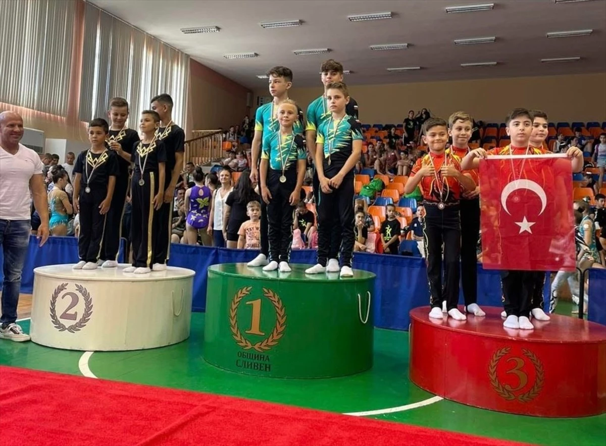 Türkiye, Bulgaristan’da akrobatik cimnastikte ilk madalyasını kazandı