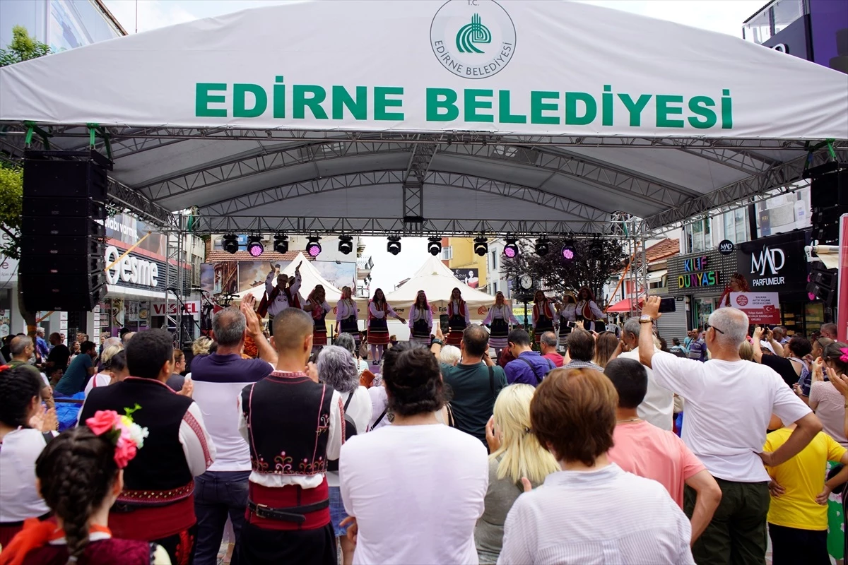 Uluslararası Edirne 3. Balkan Folklor Festivali sona erdi