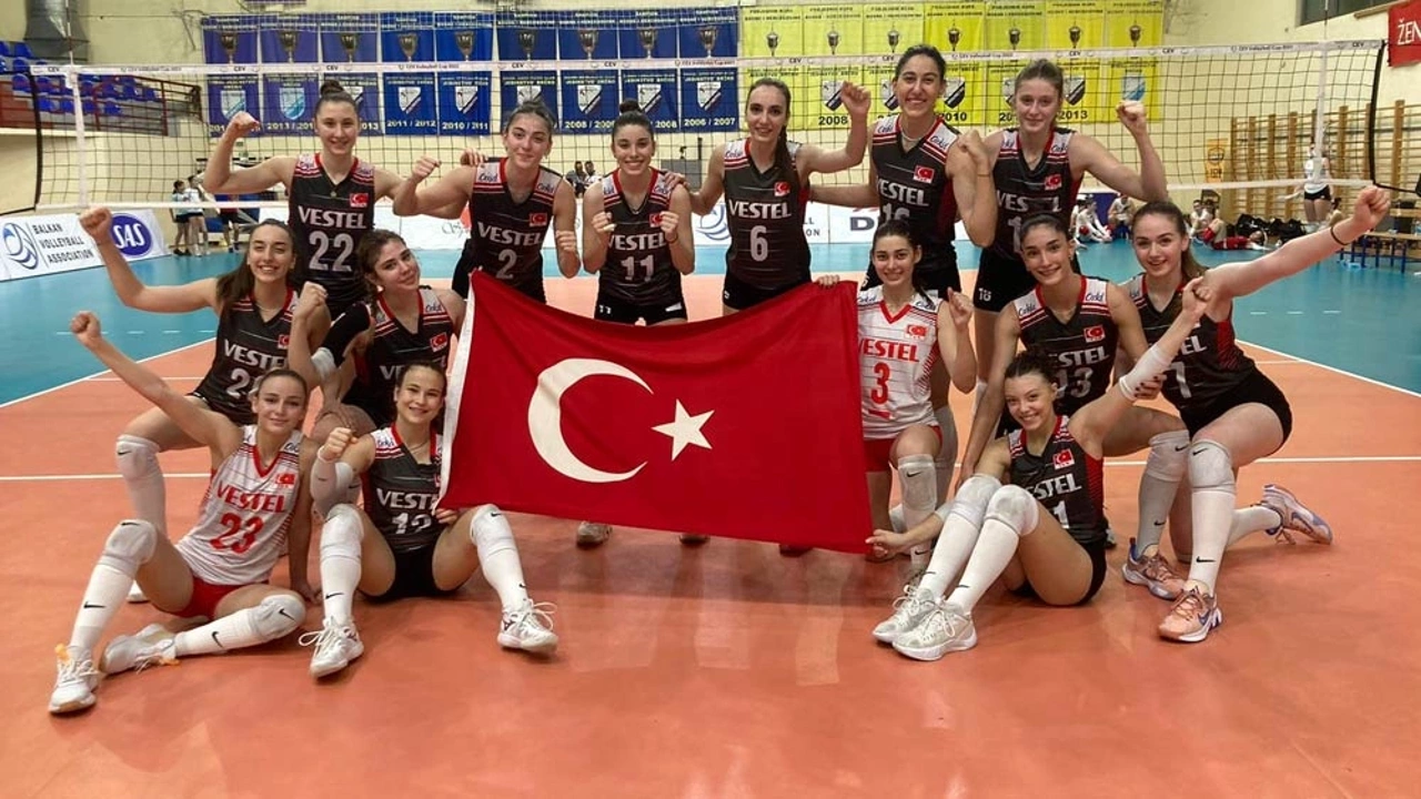 Türkiye 21 Yaş Altı Kadın Milli Voleybol Takımı Balkan Şampiyonası’nda ikinci oldu