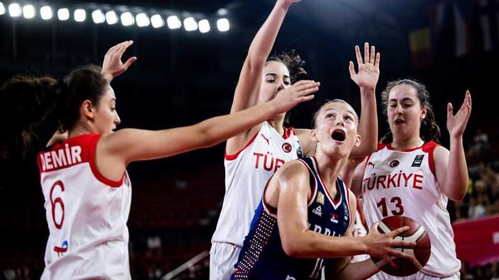 Türkiye 16 Yaş Altı Kız Milli Basketbol Takımı, Sırbistan’a mağlup oldu