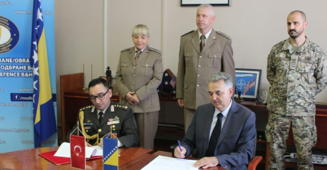 Türkiye ve Bosna Hersek arasında yeni askeri iş birliği anlaşması