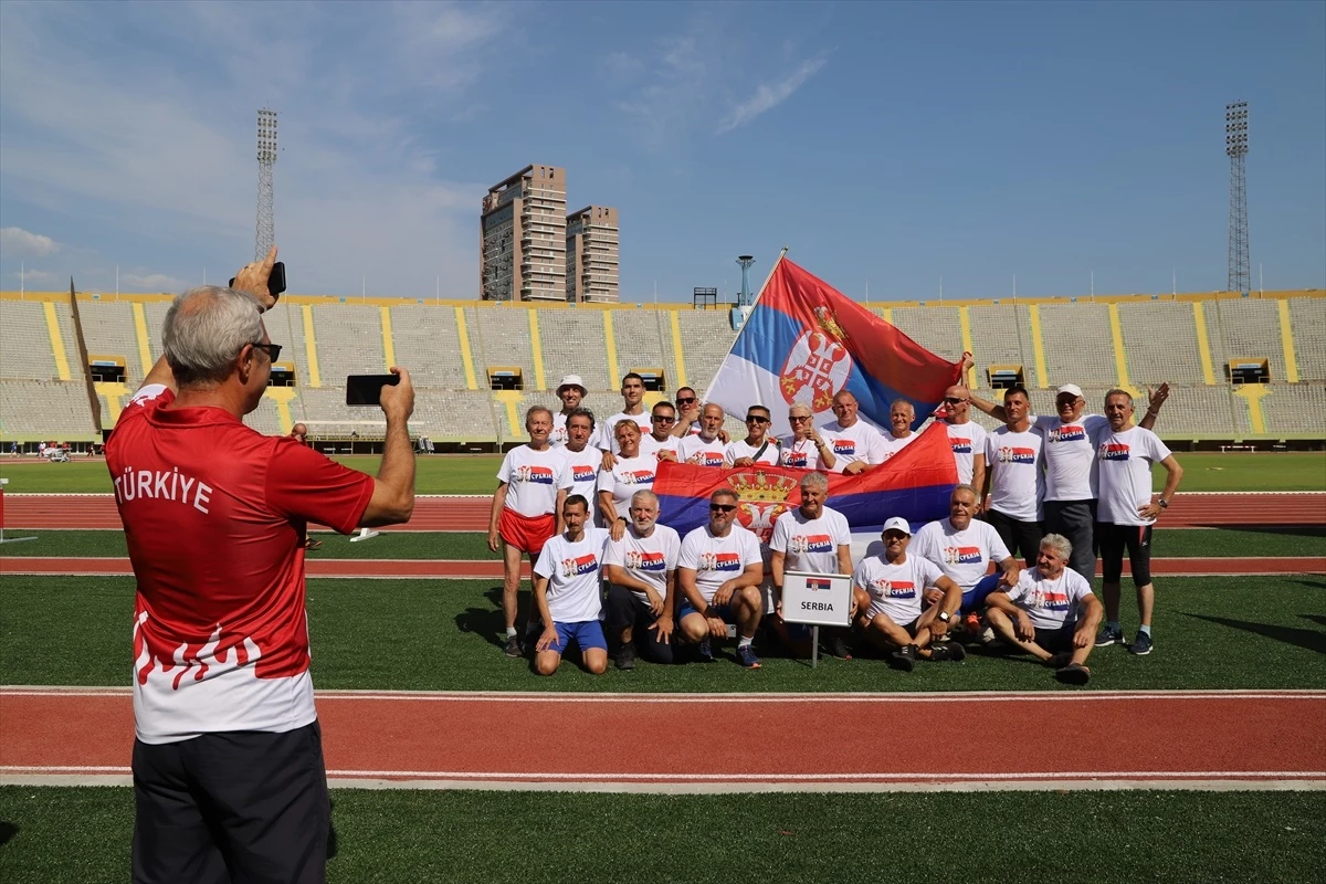 İzmir’de düzenlenen Balkan Masterler Atletizm Şampiyonası başladı