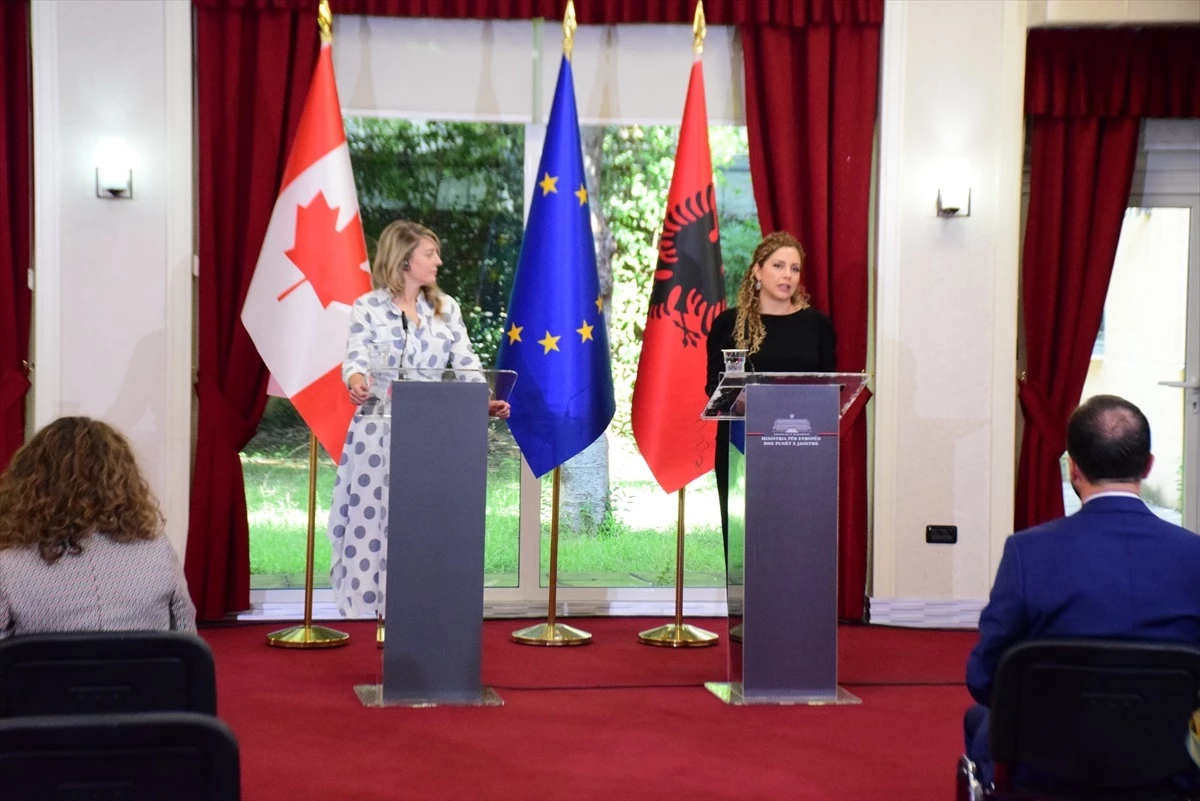 Kanada Dışişleri Bakanı Joly, Arnavutluk’a ziyaret gerçekleştirdi