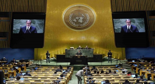 Sırbistan Cumhurbaşkanı Vucic, BM’de Batıyı uluslararası hukuku ihlal etmekle suçladı