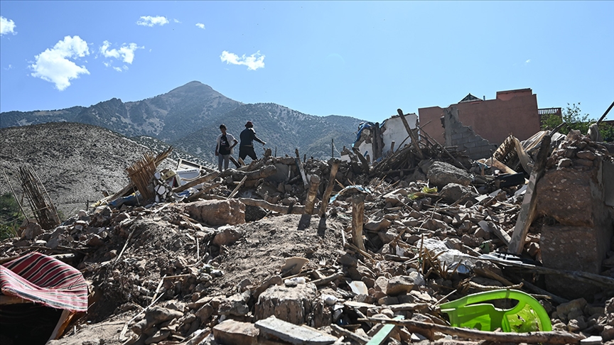 Fas’ta depremin beşinci gününde arama kurtarma çalışmaları sürüyor