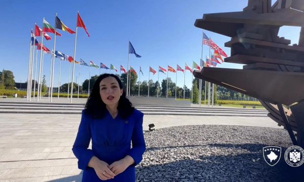 Kosova Cumhurbaşkanı Osmani: NATO’ya katılma kararlılığımız sarsılmaz