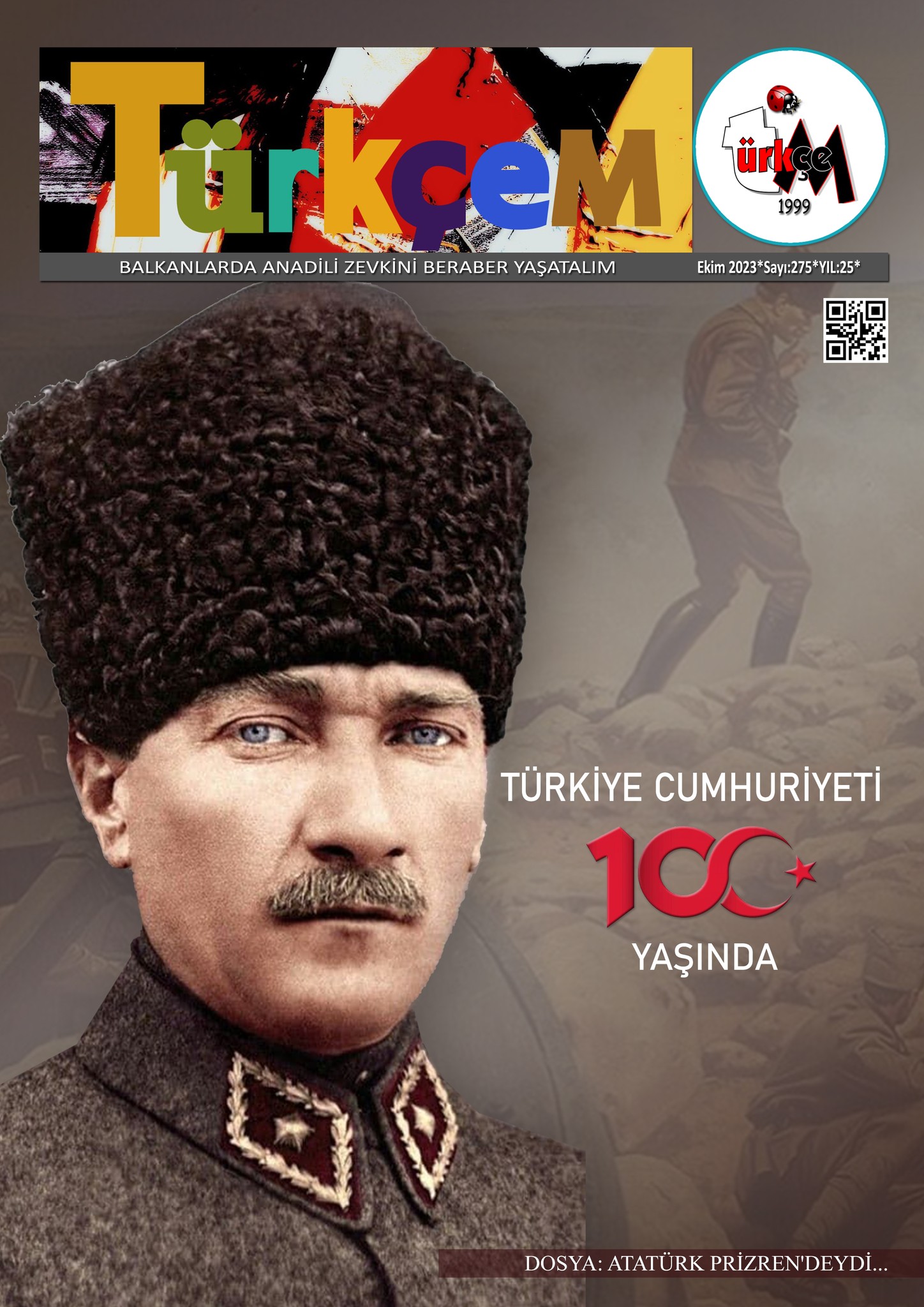 Kosova’da yayınlanan “Türkçem” Dergisi’nin 275. sayısı çıktı
