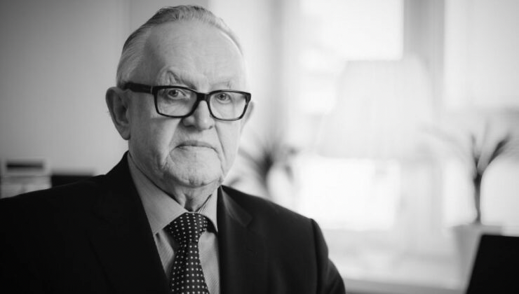 Kosova statüsünün mimarı Martti Ahtisaari vefat etti