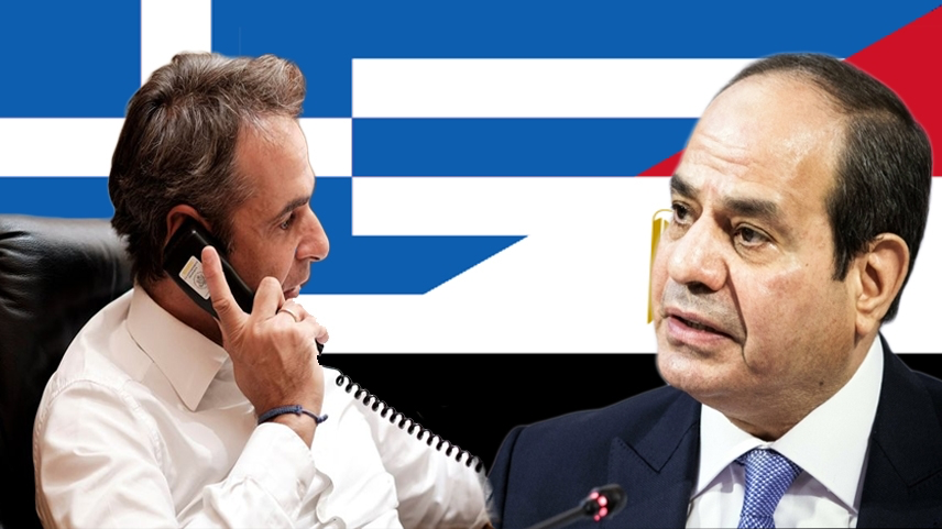 Yunanistan Başbakanı Miçotakis ile Mısır Cumhurbaşkanı Sisi telefonda görüştü