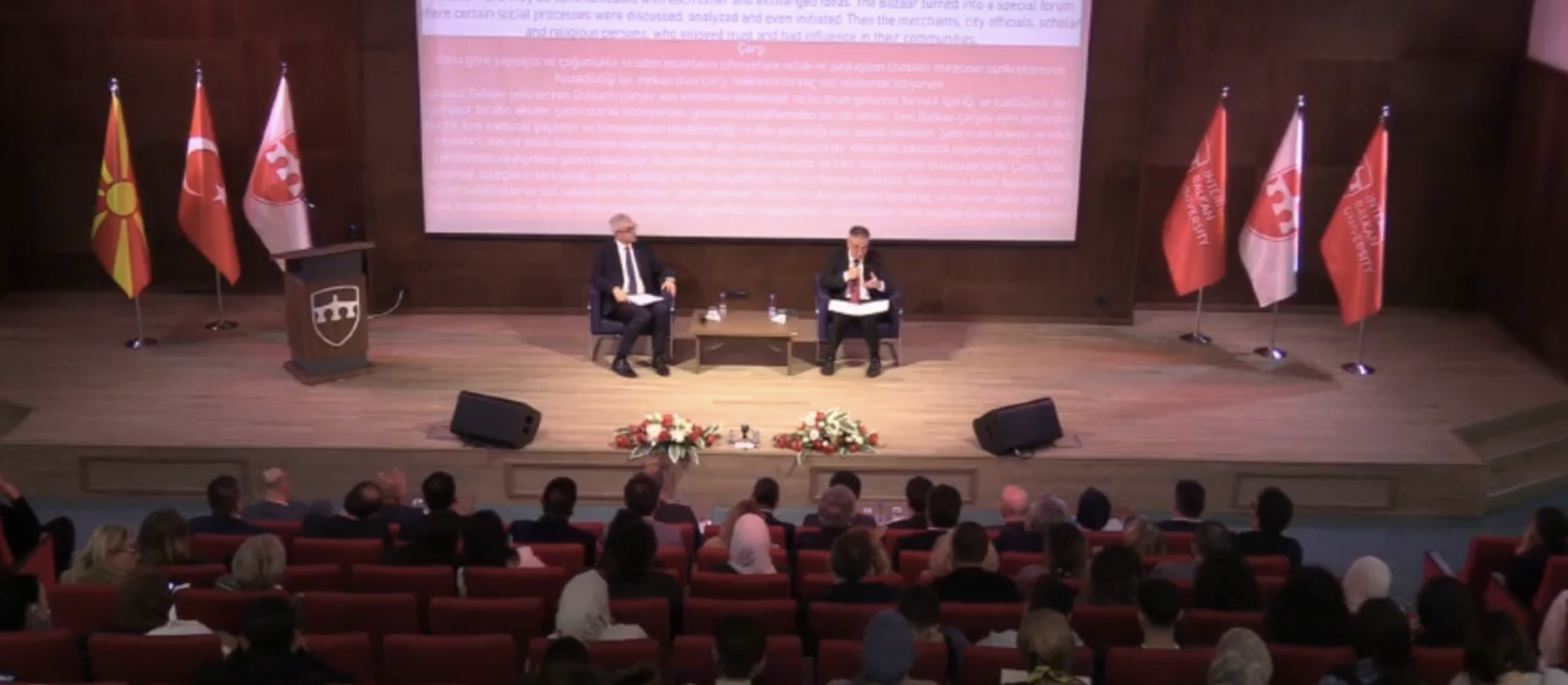 Üsküp’te “Cumhuriyetin 100. Yılında Türkiye ve Balkanlar: Ortak miras, kültür ve gelecek” konferansı düzenlendi