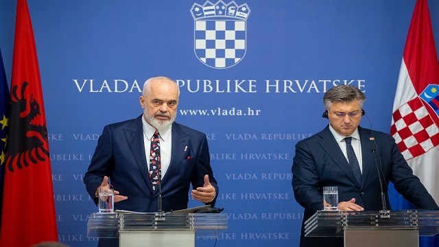 Hırvatistan ve Arnavutluk’tan, Kosova’nın toprak bütünlüğünün korunması çağrısı geldi