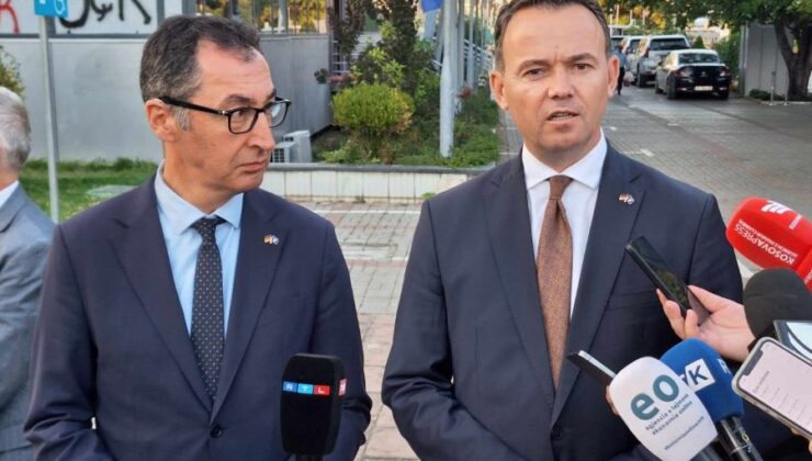 Almanya Tarım Bakanı Özdemir: Kuzeyde Kosova hükümeti sağduyulu davrandı