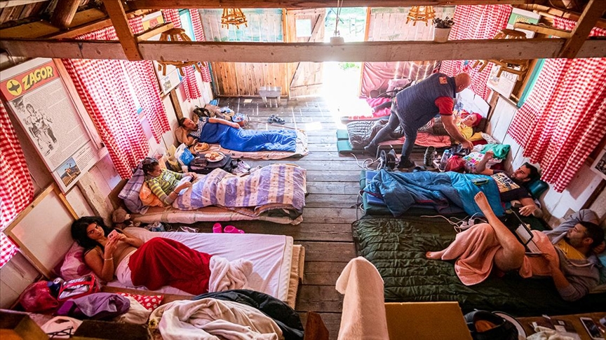 Karadağ’daki “uzun yatma” yarışması 46 gündür devam ediyor