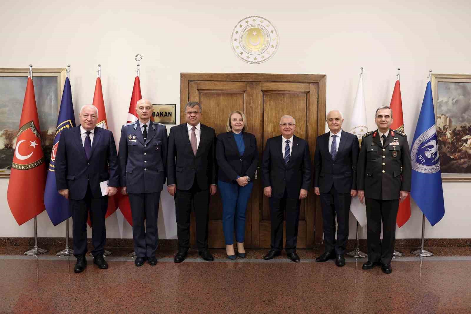 Milli Savunma Bakanı Güler, Bulgaristan ve Romanya Savunma Bakanı Yardımcılarını kabul etti