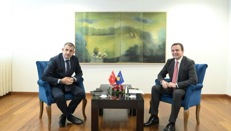 Kosova Başbakanı Kurti, Baykar Genel Müdürü Bayraktar ile görüştü