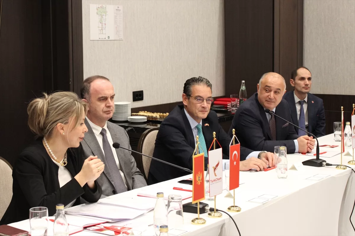 Karadağ Türk Ticaret Odasından Türkiye ve Karadağ’ın ekonomik işbirliğine destek