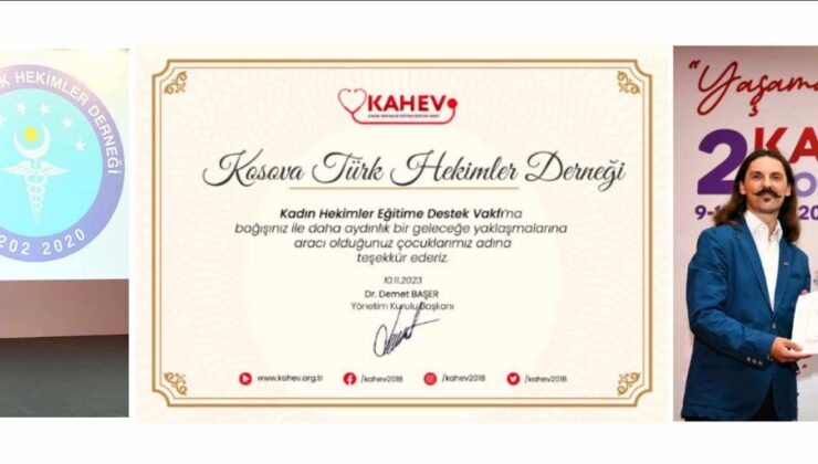 Kosova Türk Hekimler Derneği’nden anlamlı bağış