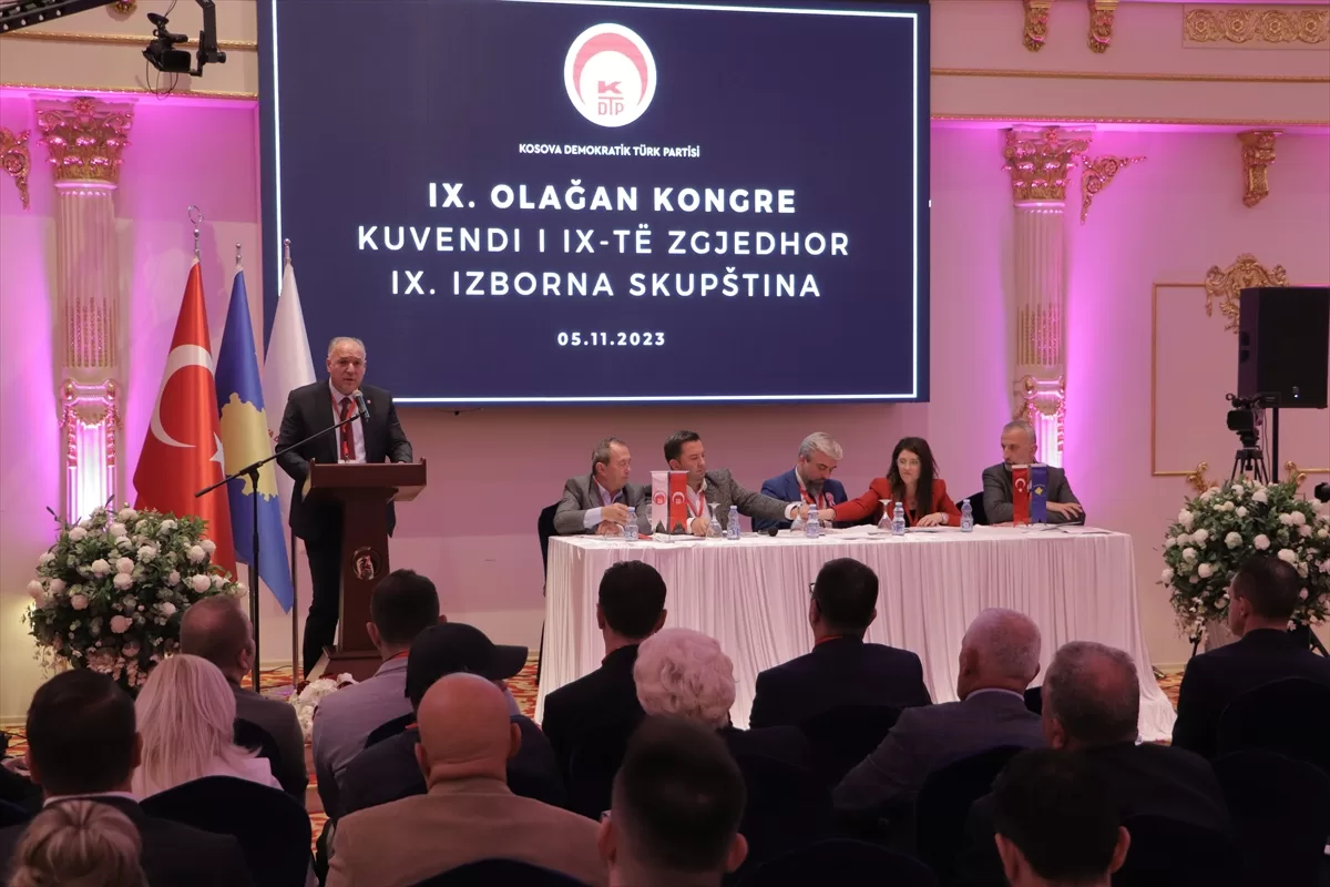 Kosova’nın Türk kökenli Bakanı Fikrim Damka, KDTP Genel Başkanlığına yeniden seçildi