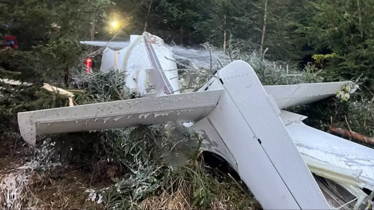 Hırvatistan’dan Salzburg’a giden uçak düştü: 4 ölü