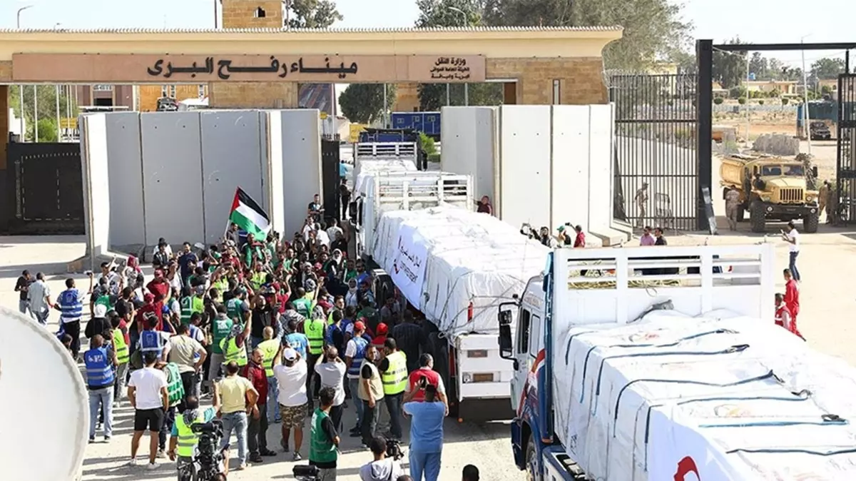 Yunanistan’ın Gazze için gönderdiği tıbbi yardım malzemesi Mısır’a ulaştı