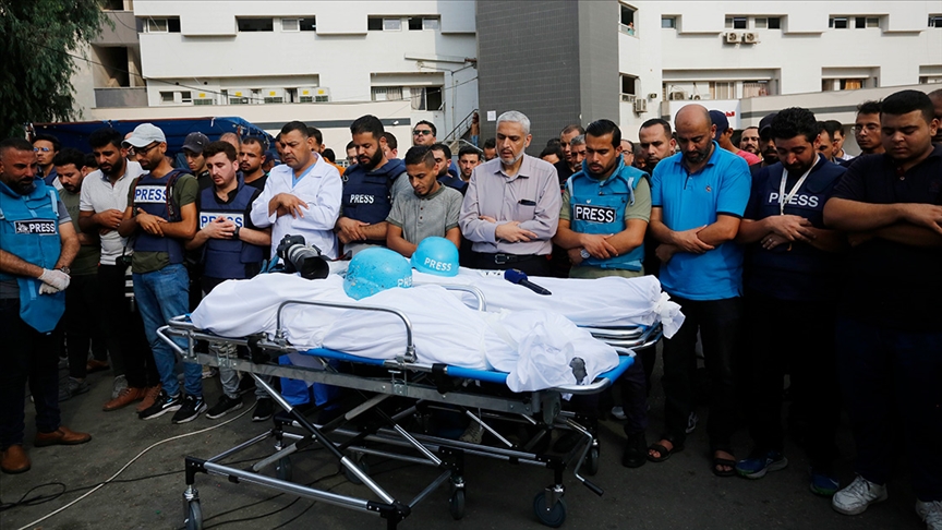 Gazze’de 38 gazeteciyi öldüren İsrail, BM’nin “gazeteciler gününde” de “dokunulmazlığını” koruyor