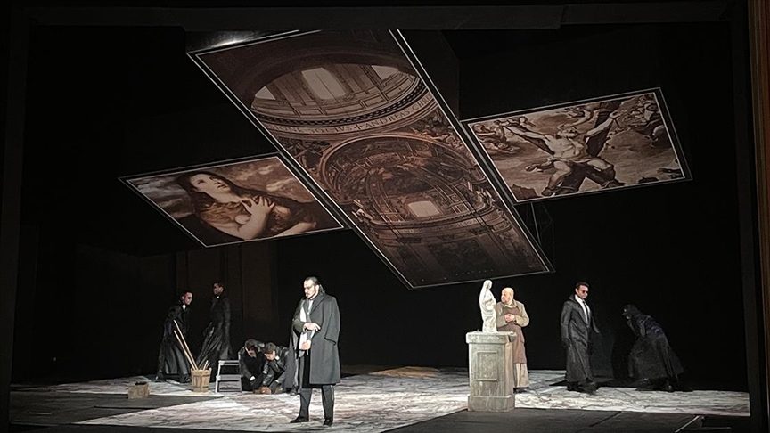 Sofya Opera ve Balesinin “Tosca” operası Ankara’da sanatseverlerle buluştu