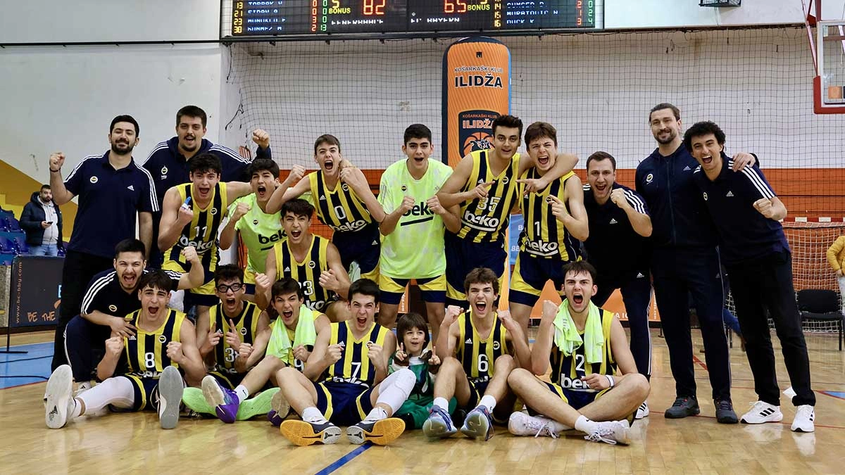 Bosna’daki özel turnuvanın şampiyonu Fenerbahçe Beko U16 Takımı oldu