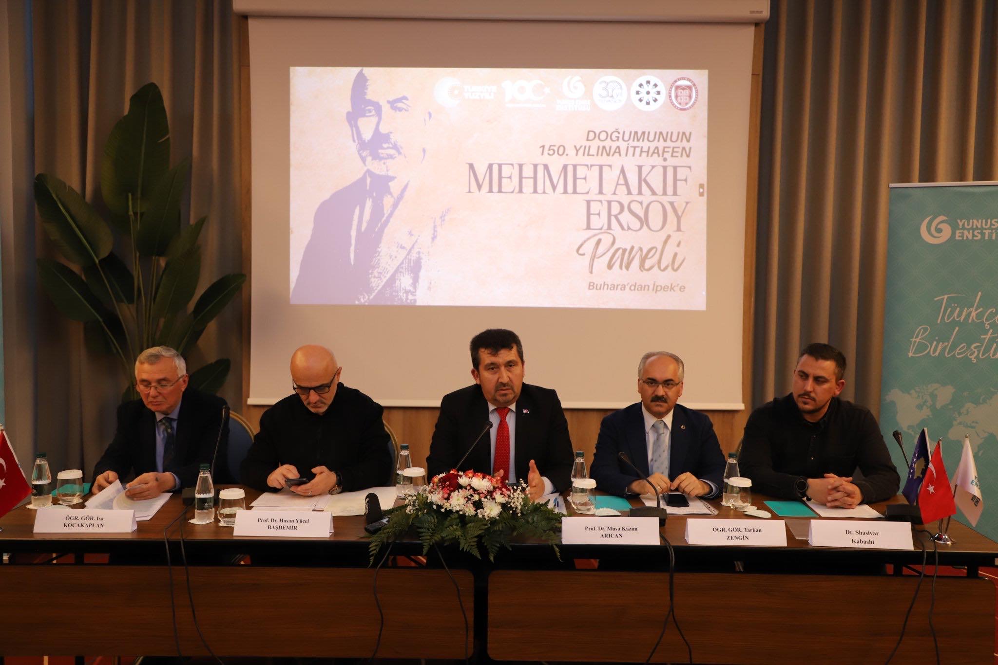 İstiklal Şairi Mehmet Akif Ersoy’un doğumunun 150. yılı Kosova’da anıldı