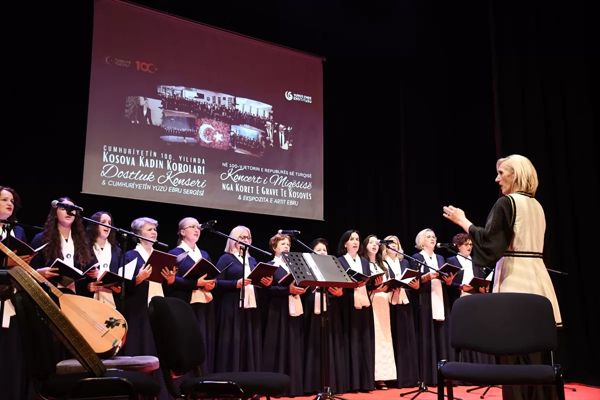 Kosova’da Türkiye Cumhuriyeti’nin 100. yılı dolayısıyla “Dostluk Konseri” verildi
