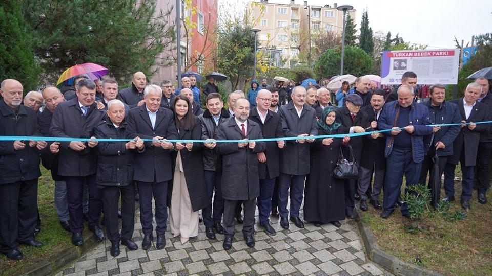 HÖH heyeti, Türkiye’de şehit Türkan bebeğin adına Anıt ve Park açılışına katıldı