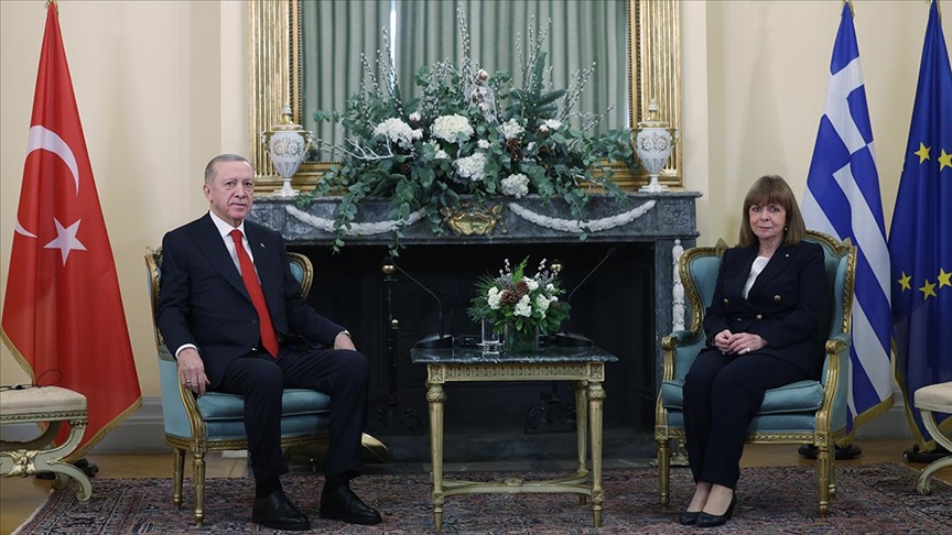 Cumhurbaşkanı Erdoğan: (Yunanistan ile) Hangi alanlarda ne gibi adımlar atabiliriz bunları görüşeceğiz