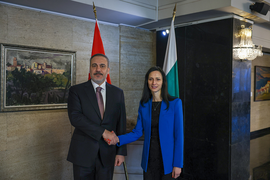 Türkiye ve Bulgaristan Dışişleri Bakanları ortak basın toplantısı düzenledi