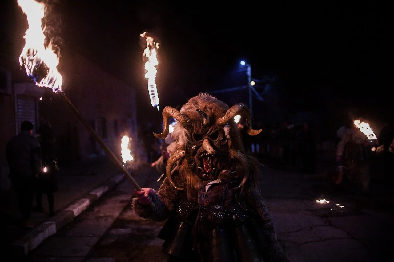 Bulgaristan’da Kukeri festivali düzenlendi