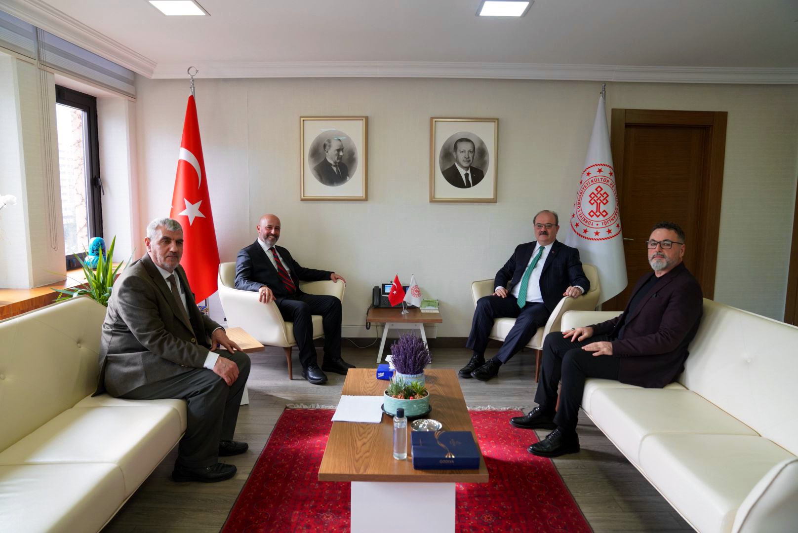 Türkiye Kültür Bakan Yardımcısı Dr. Serdar Çam, Makedonya’dan giden heyeti kabul etti