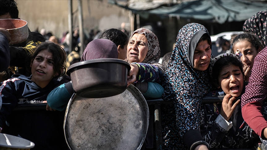Gazze’ye gıda yardımının ulaştırılamaması “şiddetli açlık” yaşayan halkı çaresiz bıraktı