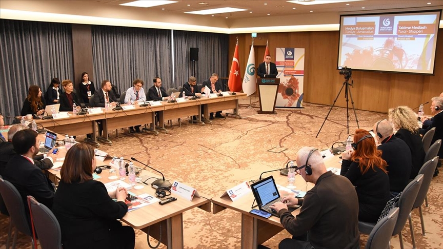 Tiran’da “Arnavutluk-Türkiye Medya Forumu” düzenlendi