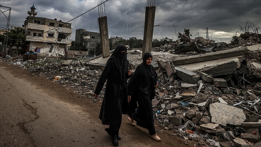 BM, Gazze’de yerinden edilen 1,9 milyon kişinin yaklaşık 1 milyonunun kadın olduğunu açıkladı