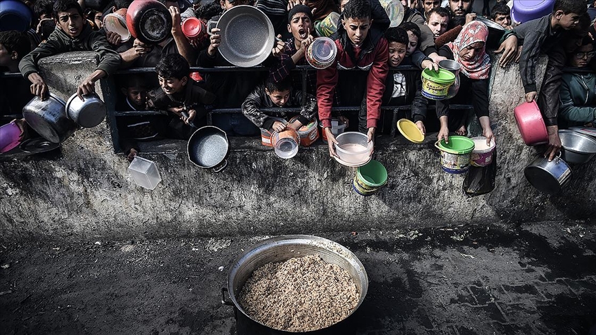 BM: Gazze’de on binlerce insan açlıktan kıvranıyor