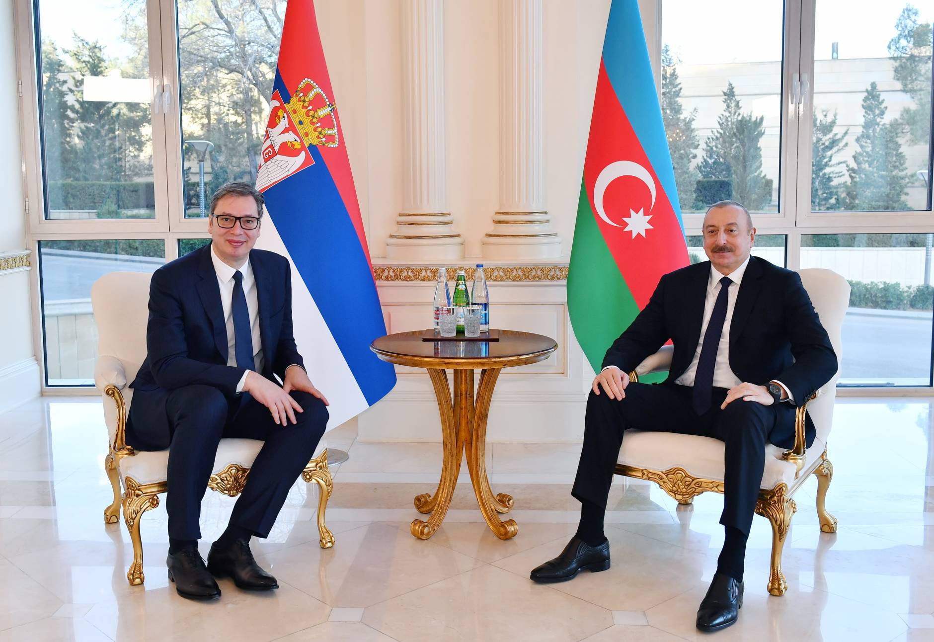 Sırbistan Cumhurbaşkanı Vucic, Azerbaycan Cumhurbaşkanı Aliyev’i kutladı
