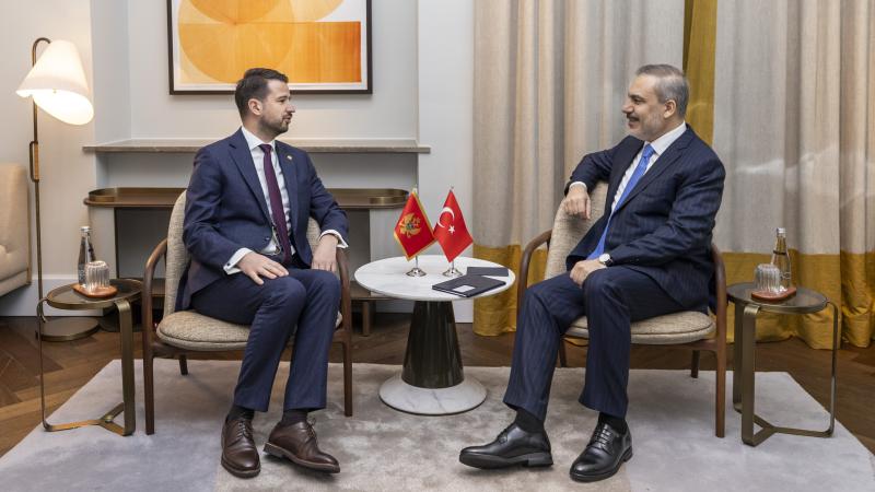 Bakan Fidan, Karadağ Cumhurbaşkanı ve Kosova Başbakan Yardımcısı’yla bir araya geldi
