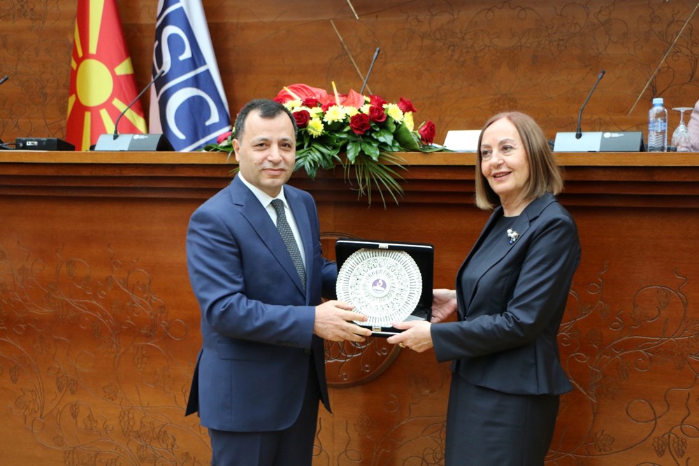 Türkiye Anayasa Mahkemesi Başkanı Zühtü Arslan ve Beraberindeki Heyetin Kuzey Makedonya Ziyareti
