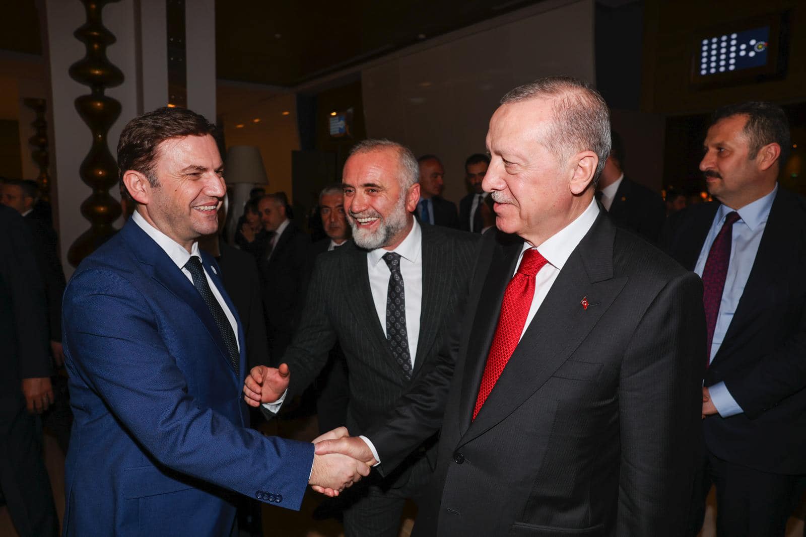 Dışişleri Bakanı Osmani, Cumhurbaşkanı Erdoğan ile görüştü