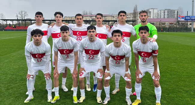 Türkiye U17 takımı Sırbistan’a direnemedi
